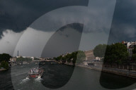 Violent Storm In Paris