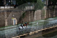 Violent Storm In Paris