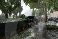 Violent Storm In Paris