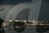 Violent Storm In Paris