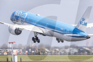 KLM Boeing 787 Dreamliner Departing From Amsterdam Schiphol Airport