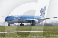 KLM Boeing 787 Dreamliner Departing From Amsterdam Schiphol Airport