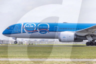 KLM Boeing 787 Dreamliner Departing From Amsterdam Schiphol Airport