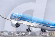 KLM Boeing 787 Dreamliner Departing From Amsterdam Schiphol Airport