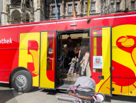 Book Bus Of The Munich City Library