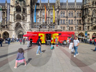 Book Bus Of The Munich City Library