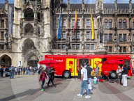 Book Bus Of The Munich City Library