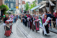 Silent March For The Children Of Gaza, In Nijmegen, Netherlands.