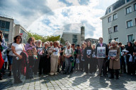 Silent March For The Children Of Gaza, In Nijmegen, Netherlands.