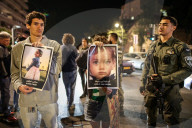 Jerusalem: Solidarity Protest by Families of Israeli Hostages