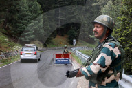 Tight Security Near Tourist Destinations In Kashmir After Pahalgam Attack 