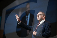 Nenshi Delivers Keynote Address To Alberta NDP Convention In Edmonton