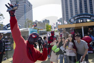 Children’s Day Celebrated With Marvel Superheroes At Gwanghwamun Square In Seoul