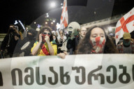 157th Day Of Protest In Tbilisi.