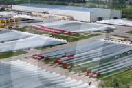 A Wind Turbine Blade Production Base in Yancheng