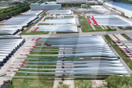 A Wind Turbine Blade Production Base in Yancheng