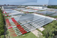 A Wind Turbine Blade Production Base in Yancheng