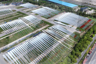 A Wind Turbine Blade Production Base in Yancheng
