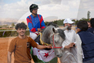 Purebred Arabian Horse Race In Dimas