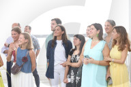 Letizia besucht Leonor bei der Ankunft des Ausbildungsschiffes "Juan Sebastián de Elcano" in Panama