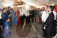 Letizia besucht Leonor bei der Ankunft des Ausbildungsschiffes "Juan Sebastián de Elcano" in Panama