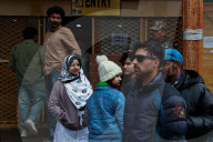 Tourists At Gulmarg 