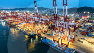 Qingdao Port Container Export