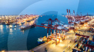 Qingdao Port Container Export
