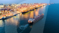 Qingdao Port Container Export