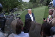 President Trump returns to the White House