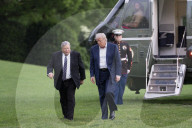President Trump returns to the White House
