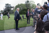 President Trump returns to the White House