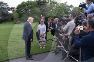 President Trump returns to the White House