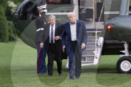 President Trump returns to the White House