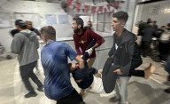 Gaza casualties injured in Israeli attacks