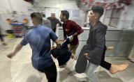 Gaza casualties injured in Israeli attacks