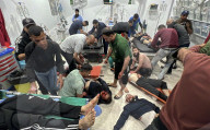 Gaza casualties injured in Israeli attacks