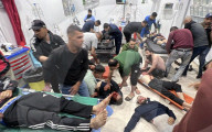 Gaza casualties injured in Israeli attacks