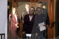 Mexico’s President Claudia Sheinbaum Holds Briefing