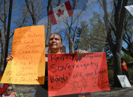 Alberta Sovereignty Sparks Protests And Tensions In Edmonton