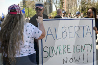 Alberta Sovereignty Sparks Protests And Tensions In Edmonton