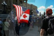 Alberta Sovereignty Sparks Protests And Tensions In Edmonton