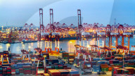 Qingdao Port Container Export