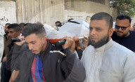 Gaza wounded and dead in hospital