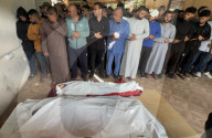 Gaza wounded and dead in hospital