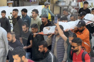 Gaza wounded and dead in hospital