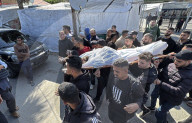 Gaza wounded and dead in hospital