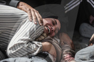 Gaza wounded and dead in hospital