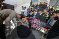 Gaza wounded and dead in hospital