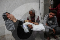 Gaza wounded and dead in hospital